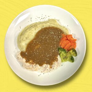 Chicken Dinner with Mash